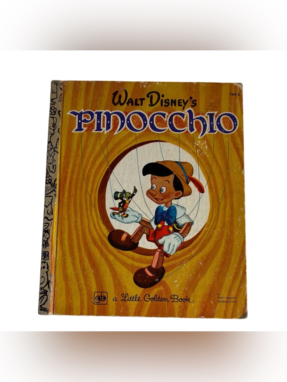 6/$20🎉 VINTAGE DISNEY ‘PINOCCHIO’ LITTLE GOLDEN BOOK